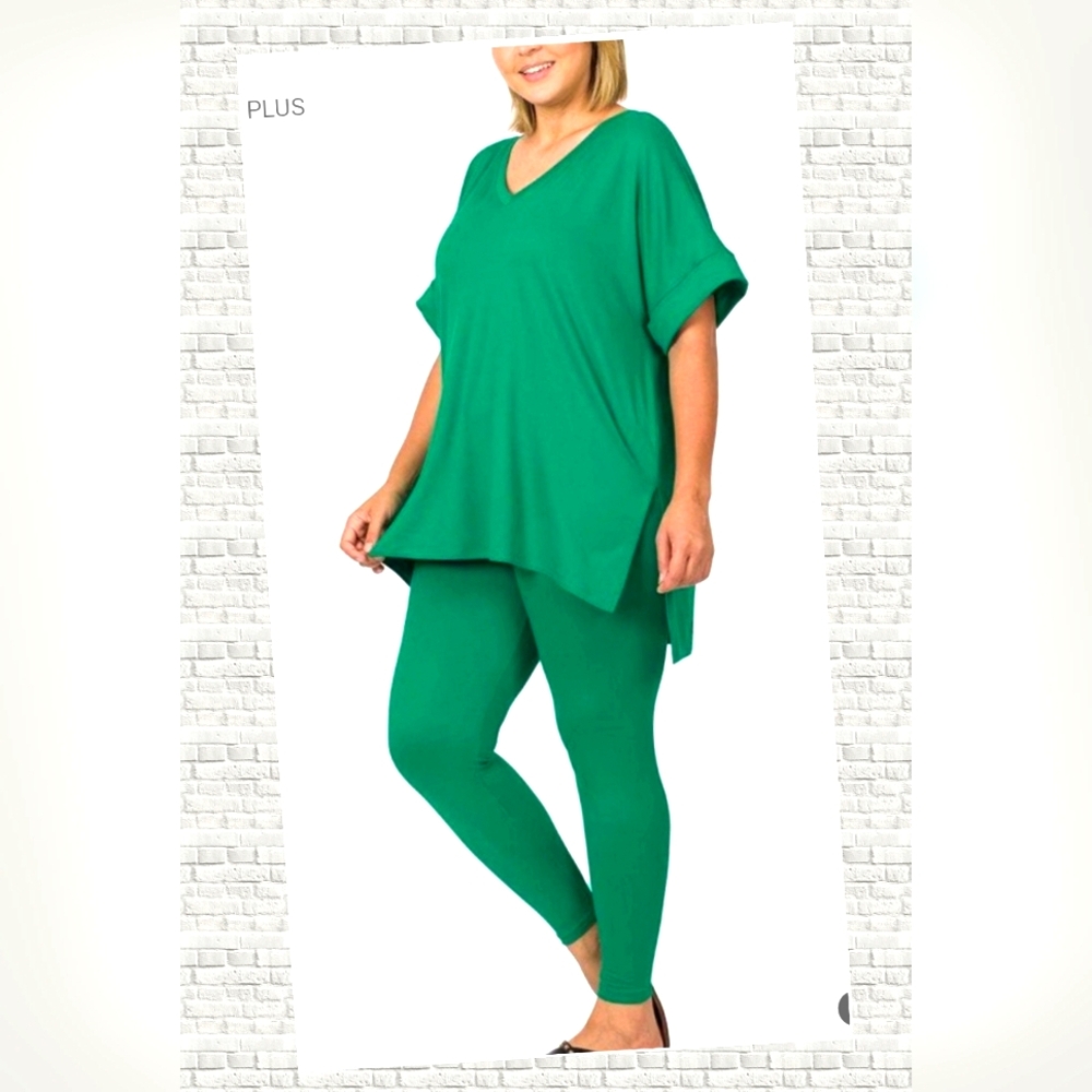 Zenana Sets- Kelly Green